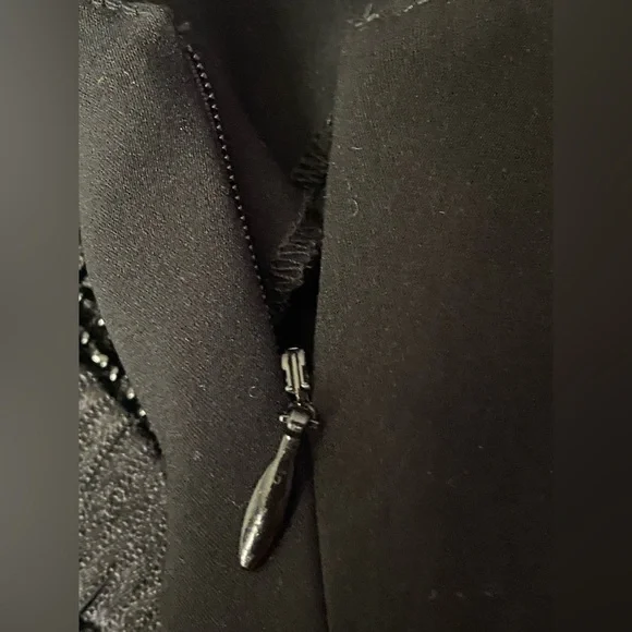 CristinaEffe’s Elegant Black Strapless Evening Gown - Picture 12 of 12